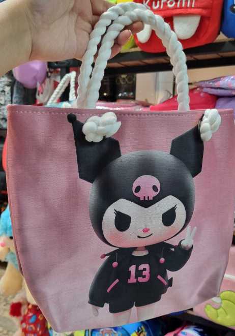 کیف دخترانه دسته طنابی