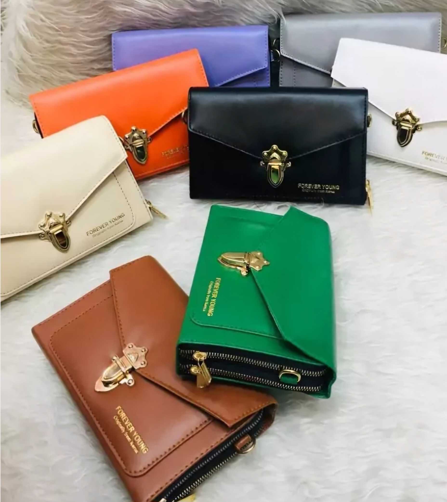 کیف کتابی پاسپورتی چرم زنانه