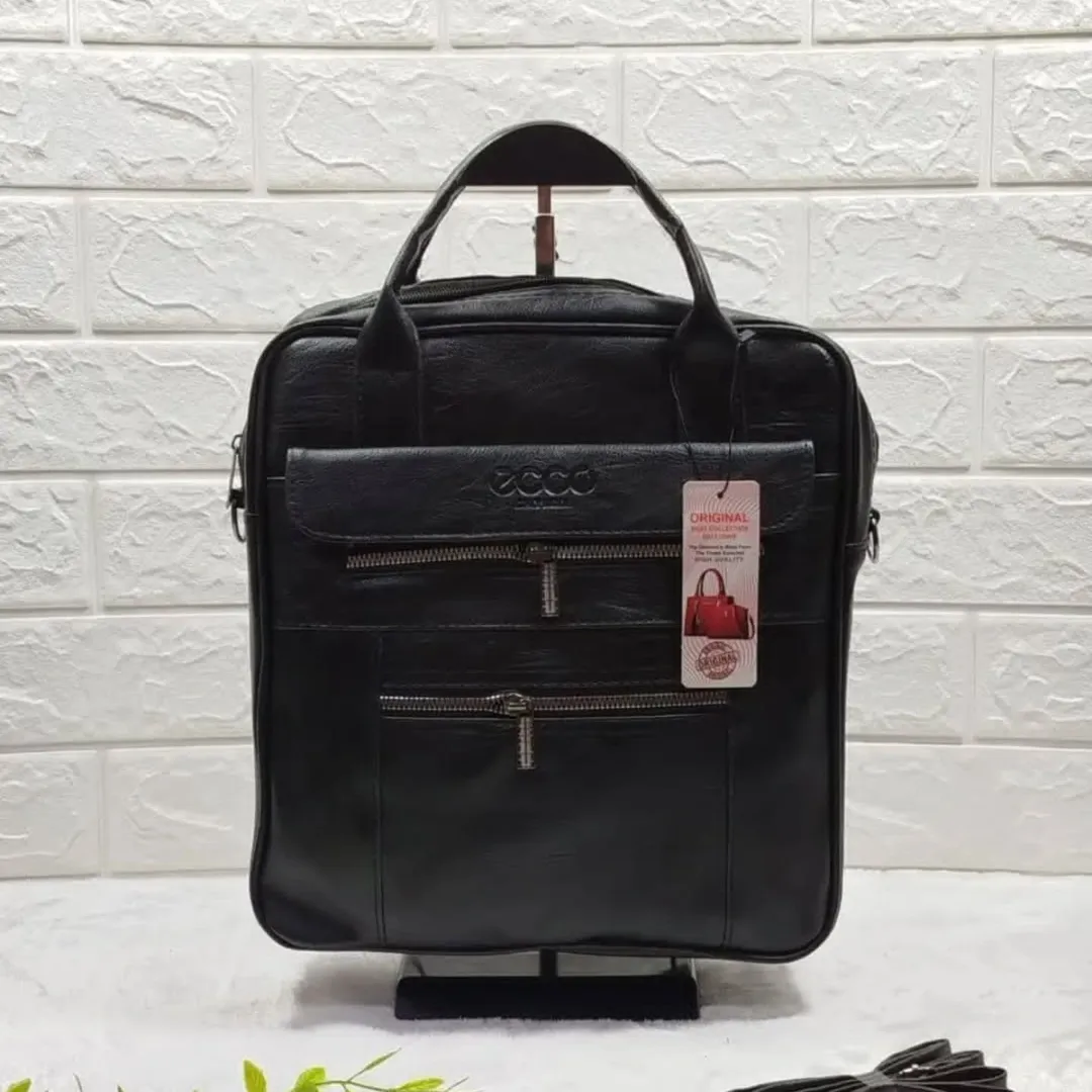 کیف اداری اسپرت سه کاره چرم صنعتی