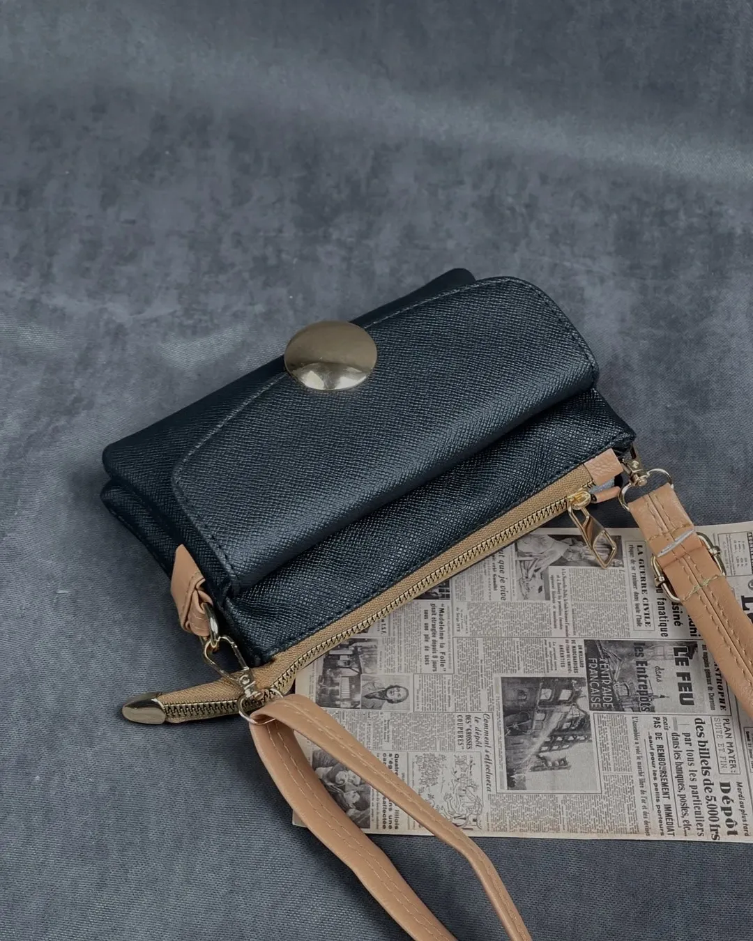 کیف مشکی اسپرت