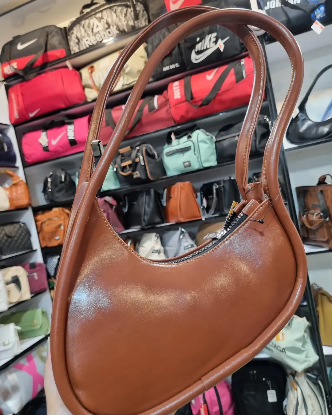 کیف رودوشی شیک دسته شلنگی زنانه