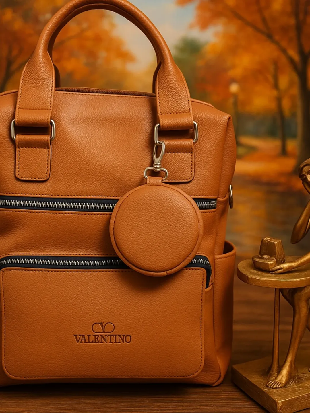 کوله پشتی چرمی دوشی دستی